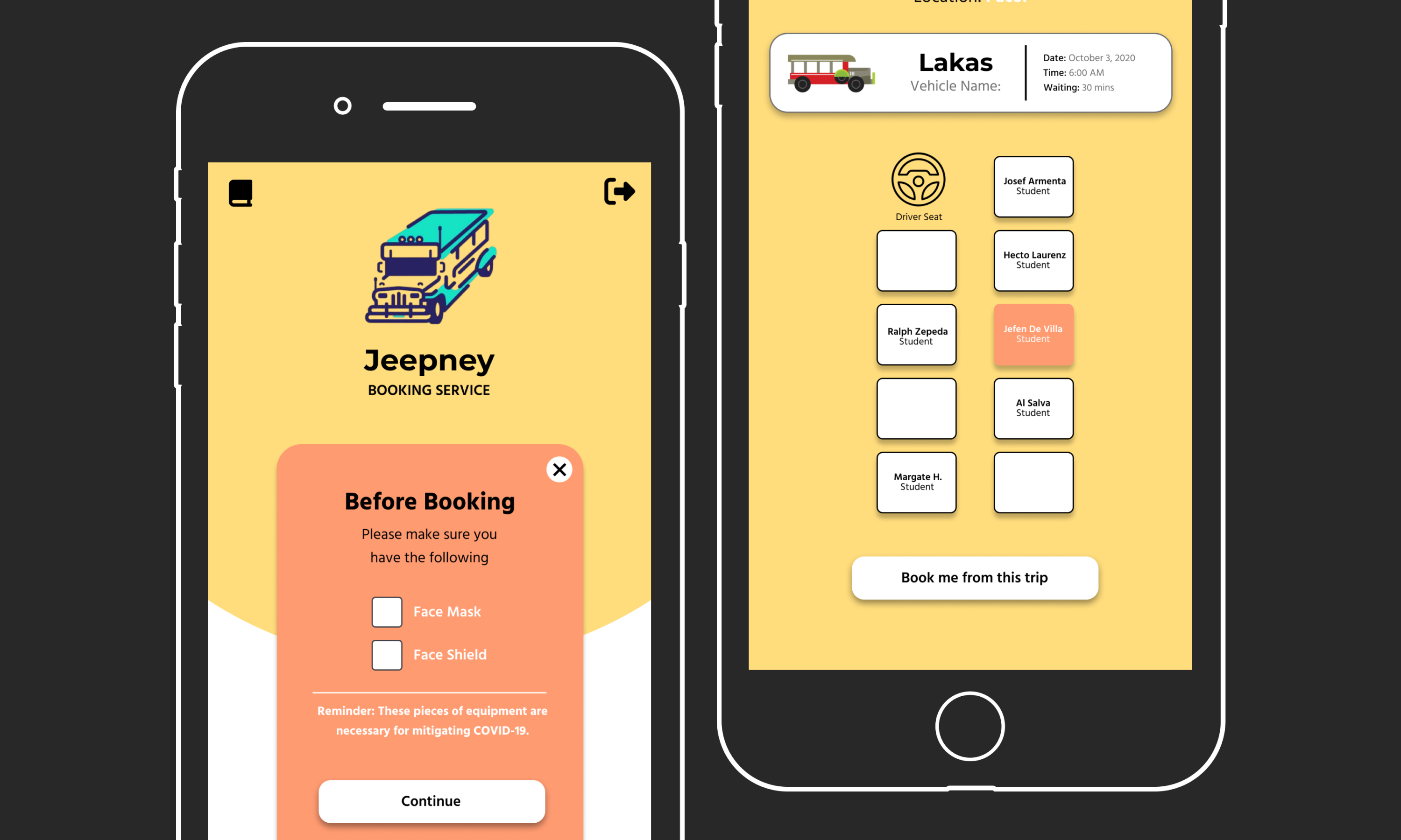 Finished UI of Go Jeep